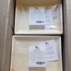 Palm Leaf plates 