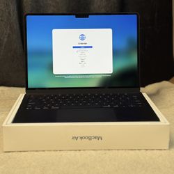 Apple Macbook Air 13-Inch M4 Chip 16GB RAM 256GB SSD Midnight Blue New Open Box
