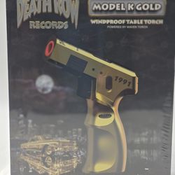 Death row Model K Gold Table torch