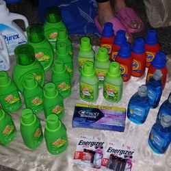 Gain Tide Purex Detergent Dawn Dish Soap Hygeine 