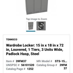 Brand New Wardrobe Lockers