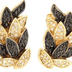 Women Earrings 18kt Yellow Gold 