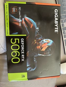 (Trades + cash considered) Gigabyte GeForce RTX 5060 Low Profile 8GB – Like New