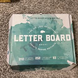 Letter Board 