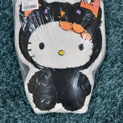 Hello Kitty Halloween Cat Pillow