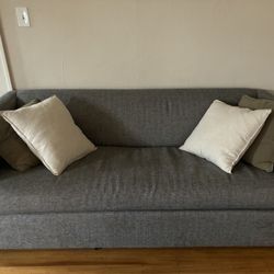 Modern CB2 Hide-a-bed Couch 