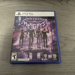 PlayStation Game -Gotham Knights For PS5 Mint Condition 