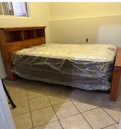 Bed frame, Mattress and drawer