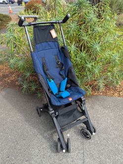 GB Pockit compact travel stroller single lightweight umbrella style