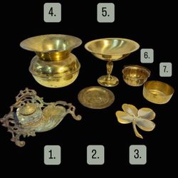 Old Brass trinket dish - Item #2 