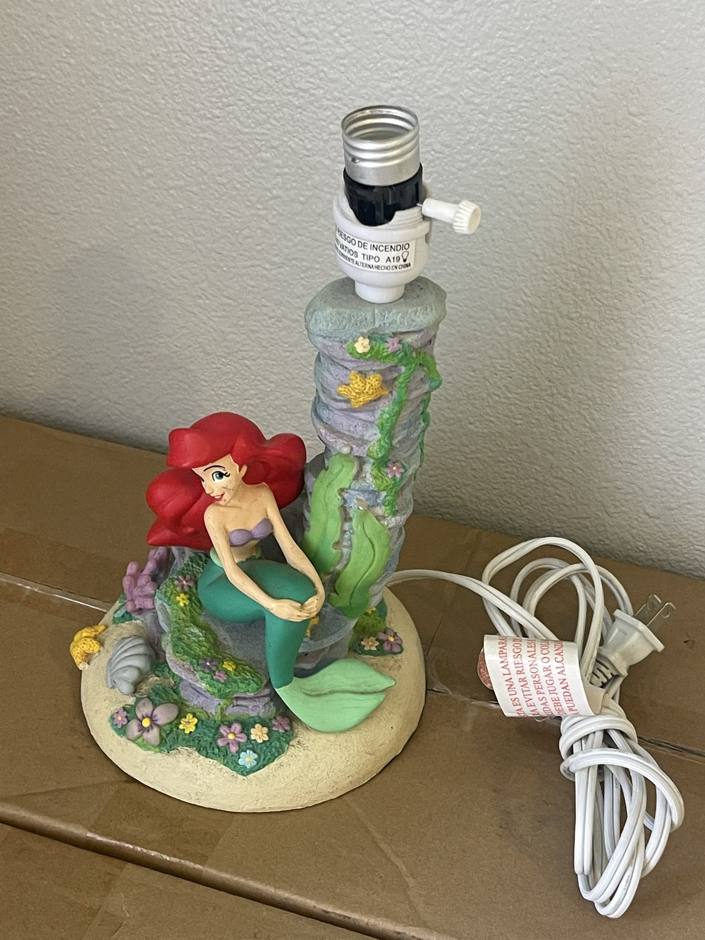 Little Mermaid Lamp