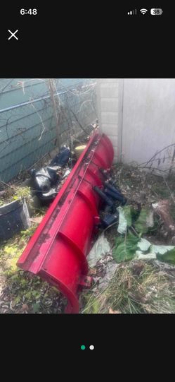 Western Snow Plow Blade. W/ Attachments. No Mount