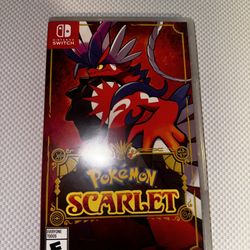 Pokemon Scarlet