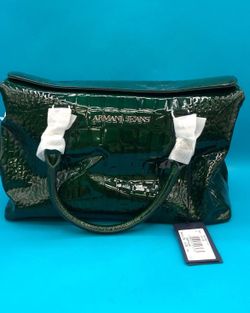 COA Armani Jeans Green Purse