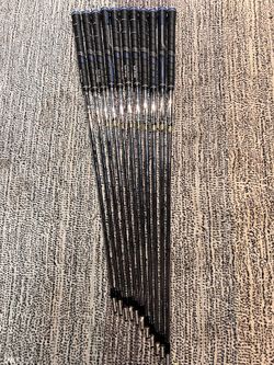 TrueTemper Dynamic Gold S400 Stiff Shaft set 3-LW w/ new Golf Pride Grips