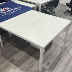 Ikea Bekant Conference Trotten Desk Workstation Table