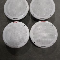 4 Pyle Hydra Boat Speakers