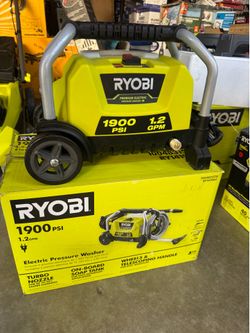 1900 PSI 1.2 GPM Cold Water Wheeled Corded Electric Pressure Washer