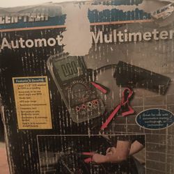 Cen Tech Automotive Multimeter 