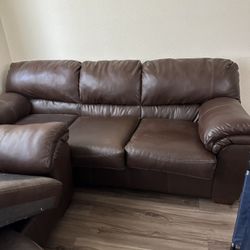 Leather Couch