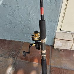 Penn Reel On A Custom Rod Ati Fauling Guides 