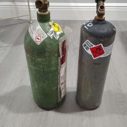 Tanques De Oxígeno Y Acetileno