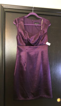 Purple stylish dress