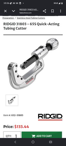 stainless steel tubing cutter