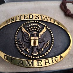 Seal Of The United States Of America Belt Buckle 