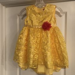 Disney Belle Dress - Beauty and The Beast - Girls Dress