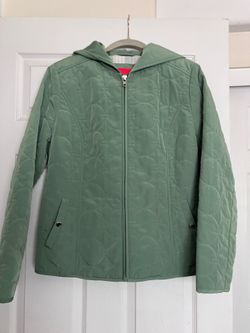 Esprit light green quilted jacket