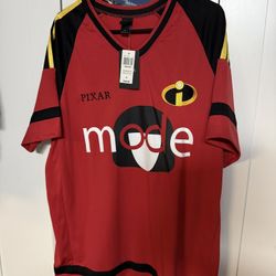 Boxlunch Exclusive Jersey Pixar The Incredibles Edna Mode Size XL