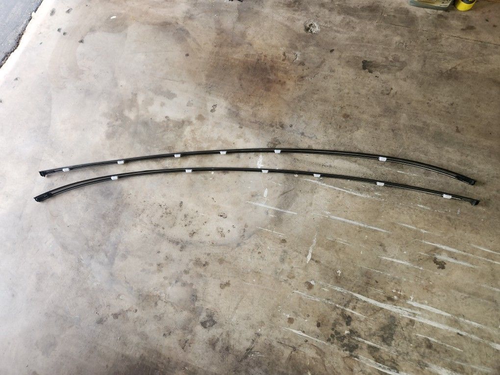 ACURA RDX A-SPEC 19-23 OEM TOP ROOF TRIM MOLDING RIGHT & LEFT BLACK SET