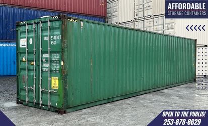 40'ft Used Highcube 'Wind Water Tight' Shipping Containers | Container