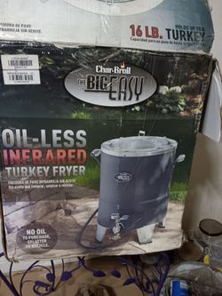 Big Easy turkey roaster, Propane