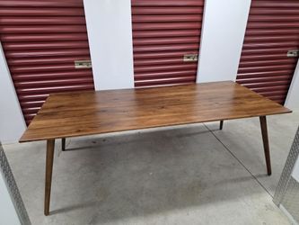 Article Seno Walnut Dining Table