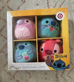 Lilo & Stitch squishmallow 4 pack