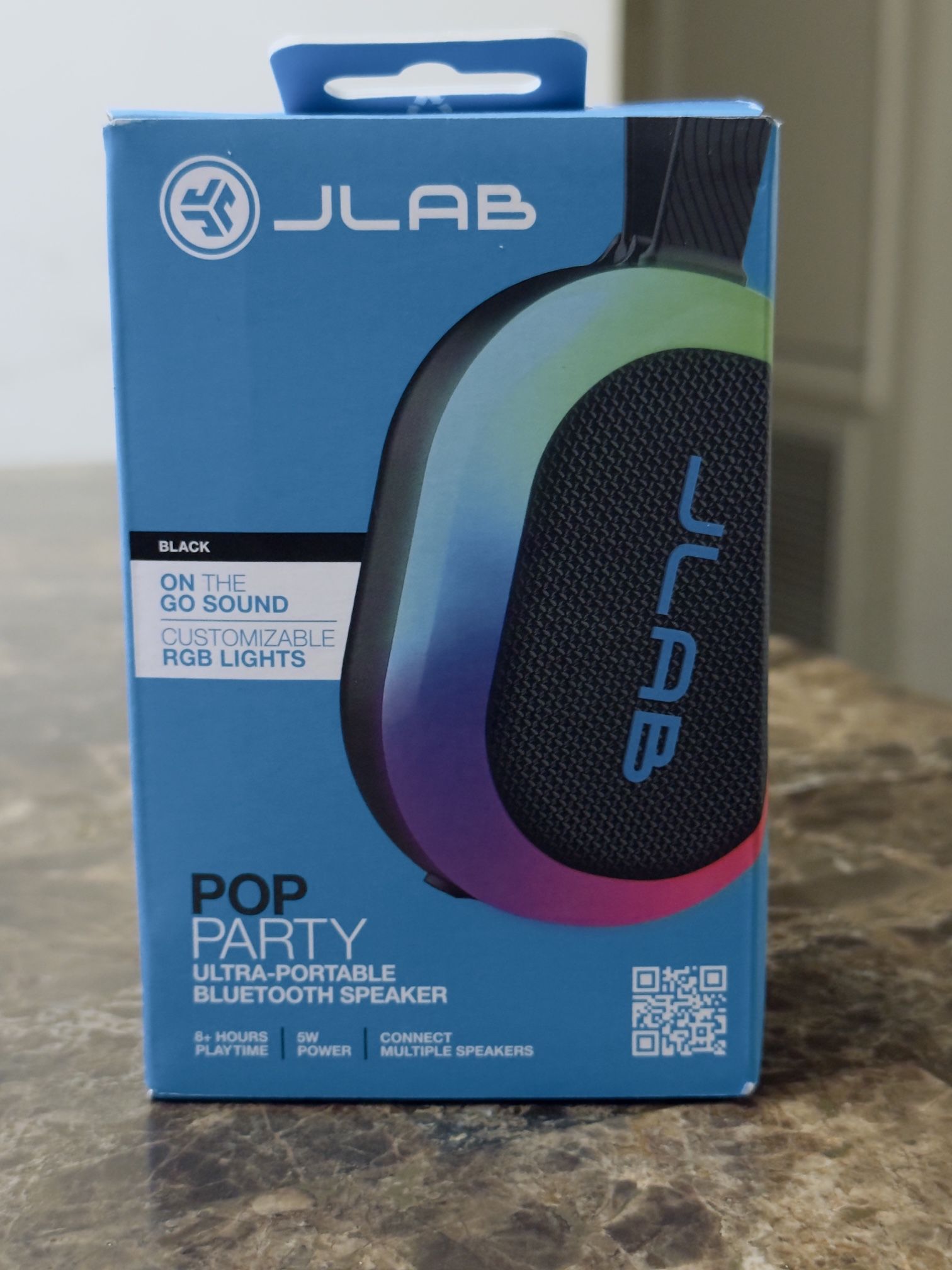 JLab Pop Party Bluetooth Speaker