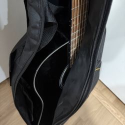 Mitchell D120 Acoustic Guitar Black 