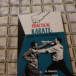VINTAGE Practical Karate OOP BOOK AGAINST THE UNARMED ASSAILANT self defense book rare