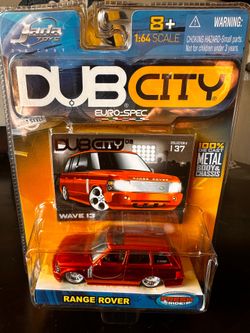 1/64 JADA DUB CITY EURO-SPEC RANGE ROVER ORANGE