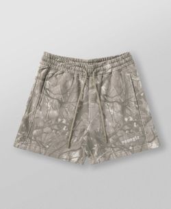 YoungLA Tree Camo Cotton Shorts