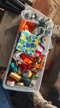 Box of gift wrapping