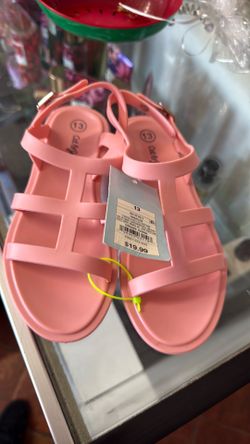 Pink girls sandals