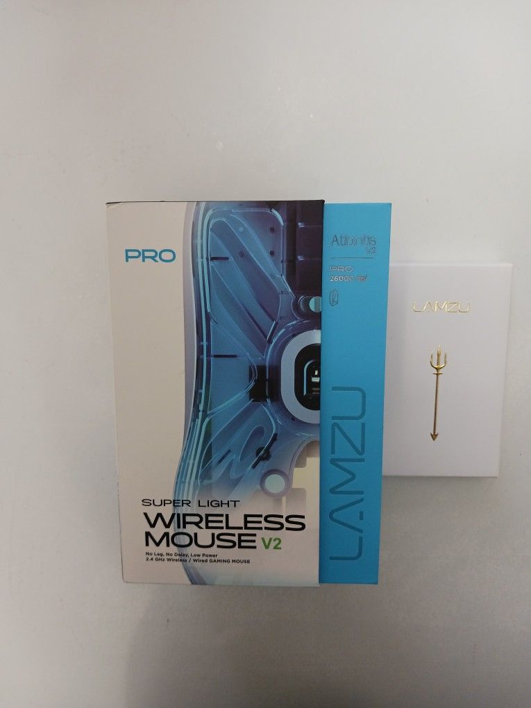 Lamzu Atlantis V2 PRO SUPERLIGHT WIRELESS GAMING MOUSE W/4K RECEIVER DONGLE