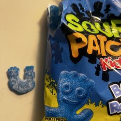 Deformed Blue Raspberry Sour Patch Kid 