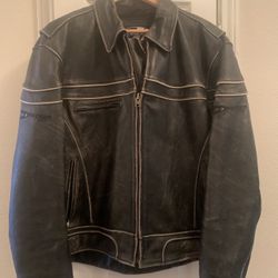 Motorcycle leather Jacket  XL