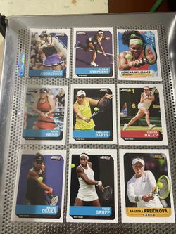 SI for Kids Tennis Cards