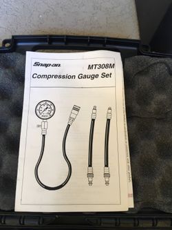 SNAP-ON compression gauge set