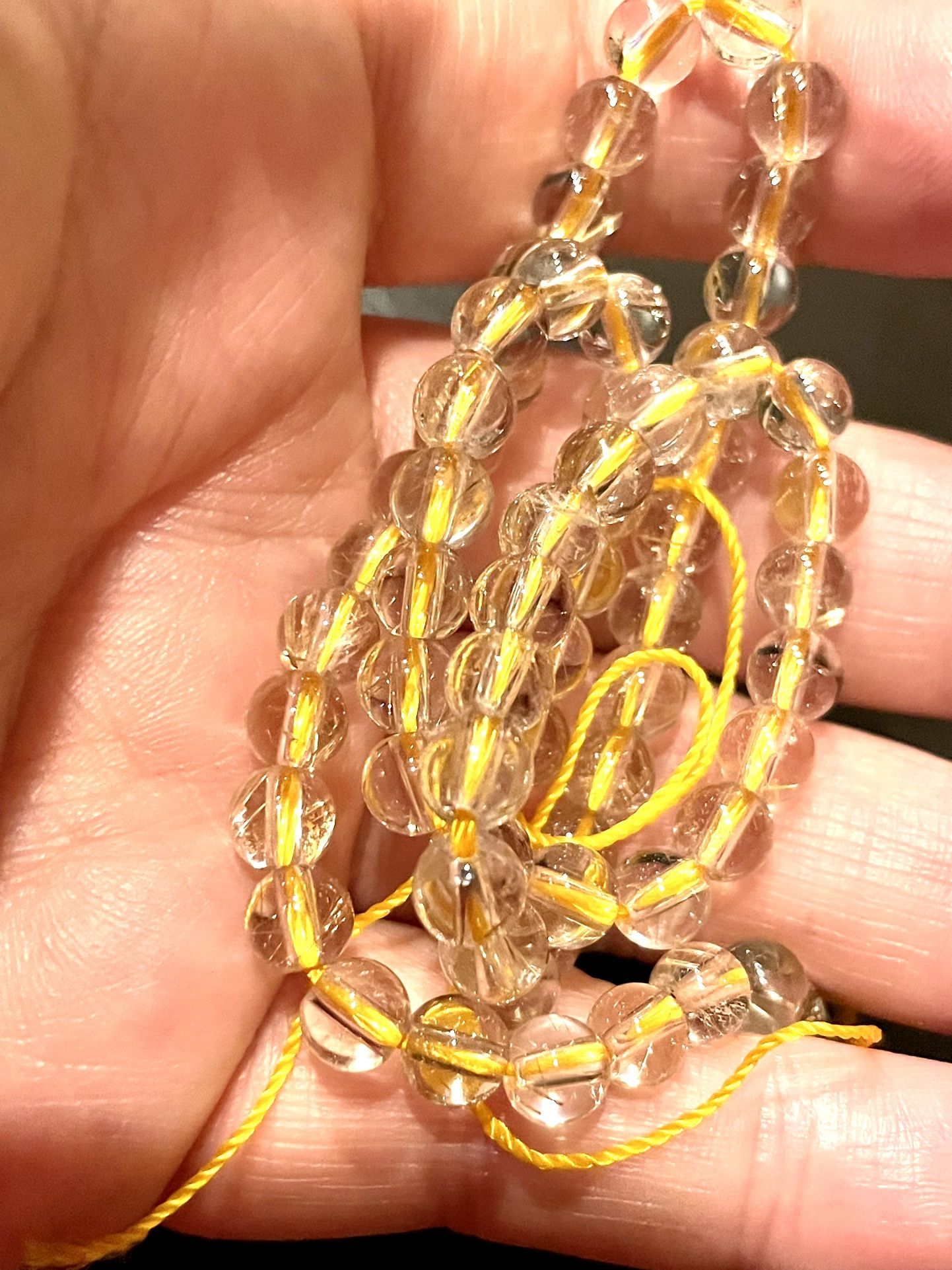 Strand Of Citrine Beads